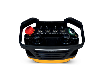 Télécommande radio sans fil pour pilotage de pont roulant