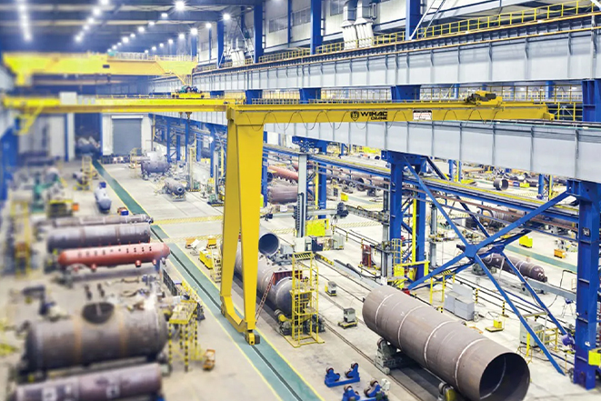 Structure portique semi-portique