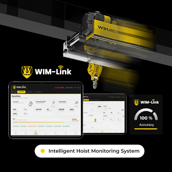 WIM-Link — syst&egrave;me intelligent de surveillance du palan Wimac