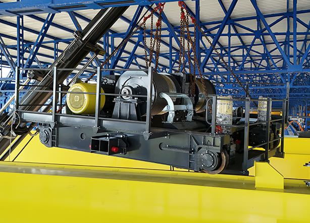 Palan Usage Intensif en Aciérie