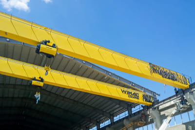 Pont roulant usage intensif pour aciéries et usines de traitement des métaux